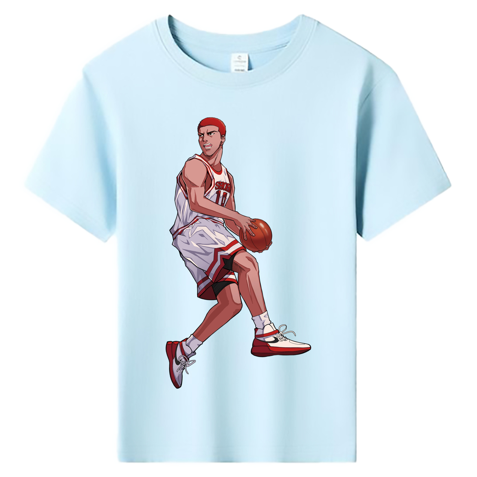（画像用） SLAM DUNK／スラムダンク 綿100％キッズTシャツ（フロントプリント）
